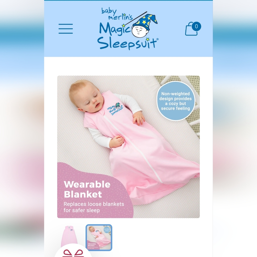 Baby Merlin Magic Sleepsack